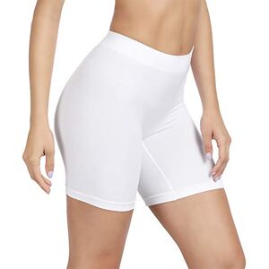 SIHOHAN Cycliste Femme sous Jupe Short sous Robe Short Cycliste Legging Court Panty Anti frottement Shorty(Blanc,M) - Publicité SIHOHAN Cycliste Femme sous Jupe Short sous Robe Short Cycliste Legging Court Panty Anti frottement Shorty(Blanc,M) - Publicité