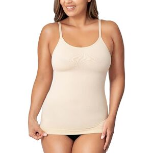 EMPETUA Shapermint Cagoule à col échancré Compression de contrôle du ventre pour femme Beige Taille L - Publicité EMPETUA Shapermint Cagoule à col échancré Compression de contrôle du ventre pour femme Beige Taille L - Publicité