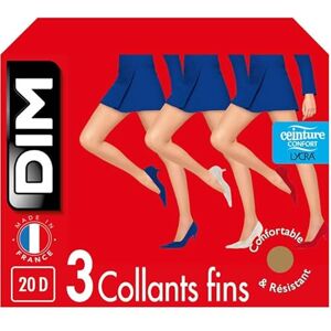 DIM. Lot de 3 collants fins 20D - Publicité DIM. Lot de 3 collants fins 20D - Publicité