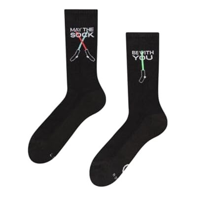 Dedoles Chaussettes de Sport Coolmax May The Sock Be With You - Publicité Dedoles Chaussettes de Sport Coolmax May The Sock Be With You - Publicité