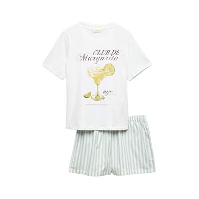 Marks & Spencer Ensemble Shorty en Coton avec imprimé S - Publicité Marks & Spencer Ensemble Shorty en Coton avec imprimé S - Publicité
