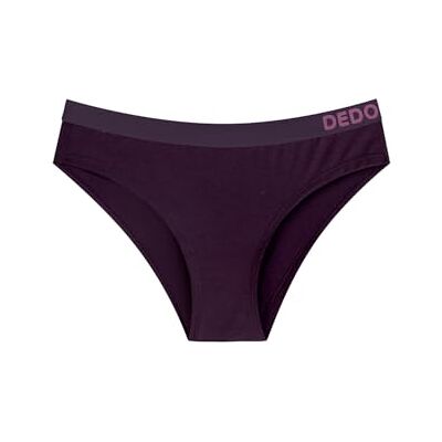 Dedoles Culotte Femme & Filles sous-vêtement Coton Beaucoup Designs Amusants Fleurs Licorne Teckel Ballons Pomme, Couleur: Violet, Motif: Prune Parfaite (Modal), Taille: M - Publicité Dedoles Culotte Femme & Filles sous-vêtement Coton Beaucoup Designs Amusants Fleurs Licorne Teckel Ballons Pomme, Couleur: Violet, Motif: Prune Parfaite (Modal), Taille: M - Publicité