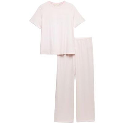 Marks & Spencer Ensemble Pyjama Pur Coton avec imprimé S - Publicité Marks & Spencer Ensemble Pyjama Pur Coton avec imprimé S - Publicité