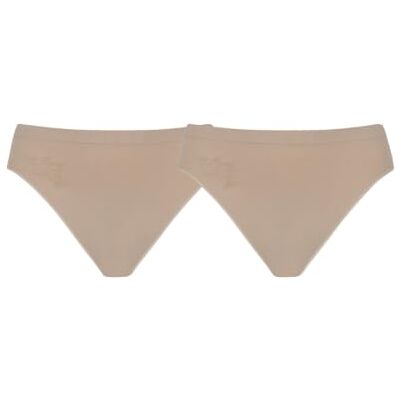 WELL Lot de 2 Slips Duo Cocoon sans Couture Nude 36/38 - Publicité WELL Lot de 2 Slips Duo Cocoon sans Couture Nude 36/38 - Publicité