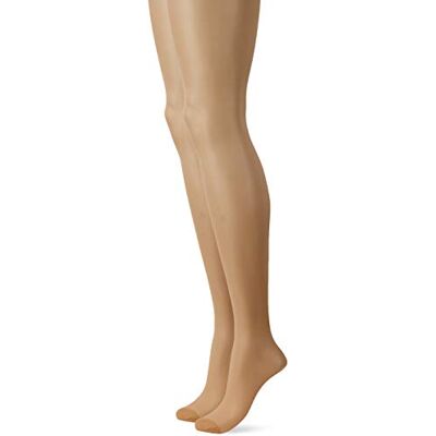Lot de 2 collants Voile Brillant 15 den - Publicité Lot de 2 collants Voile Brillant 15 den - Publicité