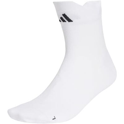 Adidas Mixte RUNxADIZERO Sock 1PP, White/White/Black, 6.5-8 - Publicité Adidas Mixte RUNxADIZERO Sock 1PP, White/White/Black, 6.5-8 - Publicité