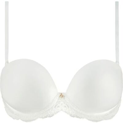 Aubade Soutien-Gorge Bandeau Kiss of Love Opale Taille 90C - Publicité Aubade Soutien-Gorge Bandeau Kiss of Love Opale Taille 90C - Publicité