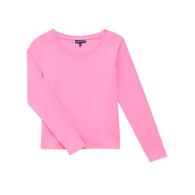ARTHUR Tee-Shirt Femme Tee-Shirt Côtelé ou Haut de Pyjama Femme Col Rond et Manches Longues Mélange Coton - Publicité ARTHUR Tee-Shirt Femme Tee-Shirt Côtelé ou Haut de Pyjama Femme Col Rond et Manches Longues Mélange Coton - Publicité