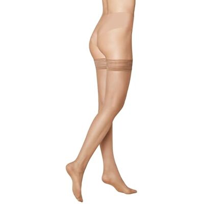 KUNERT femme Bas autofixants Beauty 7 anti-glisse 7 DEN Nude tan 1003 40/42 - Publicité KUNERT femme Bas autofixants Beauty 7 anti-glisse 7 DEN Nude tan 1003 40/42 - Publicité