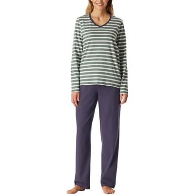 Schiesser Schiesser Damen Schlafanzug Lang Baumwolle Nightwear Ensemble de Pijama Femme (Lot de 1) - Publicité Schiesser Schiesser Damen Schlafanzug Lang Baumwolle Nightwear Ensemble de Pijama Femme (Lot de 1) - Publicité