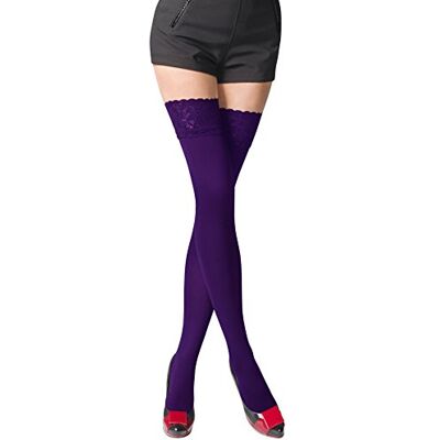 Romartex Bas de contention opaques en microfibre 80 deniers 9 couleurs Tailles S-XL - Publicité Romartex Bas de contention opaques en microfibre 80 deniers 9 couleurs Tailles S-XL - Publicité