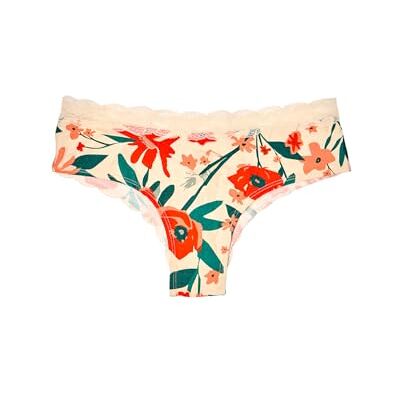 Dedoles Culotte Femme & Filles sous-vêtement Coton Beaucoup Designs Amusants Fleurs Licorne Teckel Ballons Pomme, Couleur: Beige, Motif: Jardin de Coquelicots (Dentelle), Taille: XL - Publicité Dedoles Culotte Femme & Filles sous-vêtement Coton Beaucoup Designs Amusants Fleurs Licorne Teckel Ballons Pomme, Couleur: Beige, Motif: Jardin de Coquelicots (Dentelle), Taille: XL - Publicité