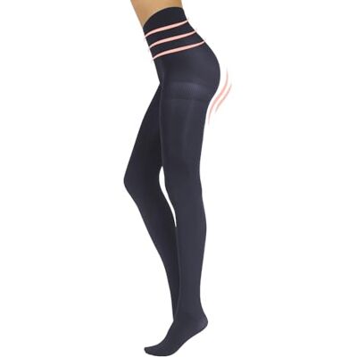 CALZITALY Collant Opaque Sculptant en Microfibre, Collants Push Up 100 DEN - Publicité CALZITALY Collant Opaque Sculptant en Microfibre, Collants Push Up 100 DEN - Publicité