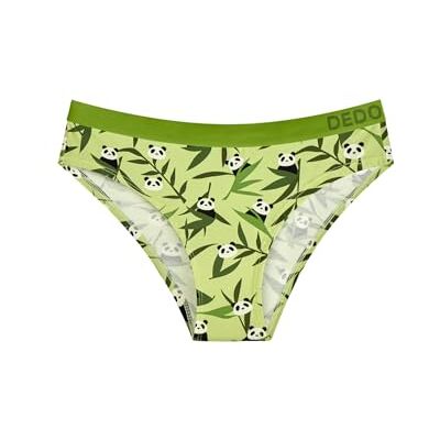Dedoles Culotte Femme & Filles sous-vêtement Coton Beaucoup Designs Amusants Fleurs Licorne Teckel Ballons Pomme, Couleur: Vert, Motif: Panda et Bambou (Modal), Taille: S - Publicité Dedoles Culotte Femme & Filles sous-vêtement Coton Beaucoup Designs Amusants Fleurs Licorne Teckel Ballons Pomme, Couleur: Vert, Motif: Panda et Bambou (Modal), Taille: S - Publicité