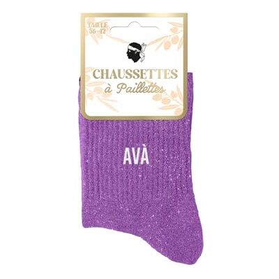 STC Chaussettes paillettes corsica ava - Publicité STC Chaussettes paillettes corsica ava - Publicité