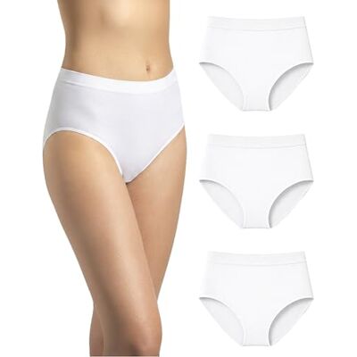 Risalti Culotte Femme Taille Haute Seamless Lot 3 – Slip Femme Taille Haute sans Couture et Etiquettes, Culottes et Slips en Microfibre Douce Plus Confortable Que Le Coton Made in Italy - Publicité Risalti Culotte Femme Taille Haute Seamless Lot 3 – Slip Femme Taille Haute sans Couture et Etiquettes, Culottes et Slips en Microfibre Douce Plus Confortable Que Le Coton Made in Italy - Publicité