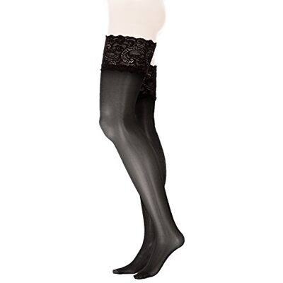 GLAMORY Dream 20 bas jarretelles dentelle large Champagner 3XL - Publicité GLAMORY Dream 20 bas jarretelles dentelle large Champagner 3XL - Publicité