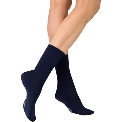 KUNERT WOOL CARE SOD, Chaussettes en tricot pour femmes Femme, marine, - Publicité KUNERT WOOL CARE SOD, Chaussettes en tricot pour femmes Femme, marine, - Publicité