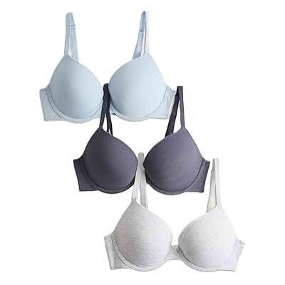 Marks & Spencer Soutiens-Gorge Push-Up Armatures Coton Femme Lot de 3 - Publicité Marks & Spencer Soutiens-Gorge Push-Up Armatures Coton Femme Lot de 3 - Publicité