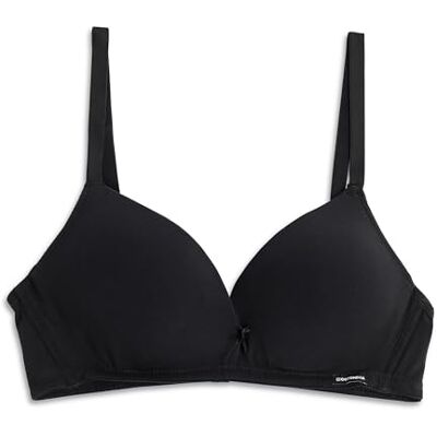 Cotonella, Soutien-gorge en coton avec bonnets préformés, Noir , 95B - Publicité Cotonella, Soutien-gorge en coton avec bonnets préformés, Noir , 95B - Publicité
