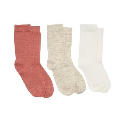 Damart Lot De 3 Paires De Chaussettes Thermique Thermolactyl Maille Laineuse Femme Multicolore Taille 36/38 - Publicité Damart Lot De 3 Paires De Chaussettes Thermique Thermolactyl Maille Laineuse Femme Multicolore Taille 36/38 - Publicité