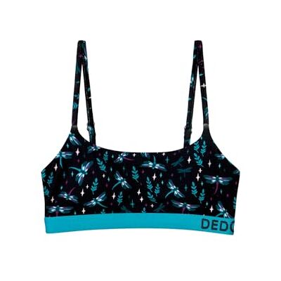 Dedoles Bralette Femme Fille Lingerie Coton Modal Design Amusants Doux - Publicité Dedoles Bralette Femme Fille Lingerie Coton Modal Design Amusants Doux - Publicité