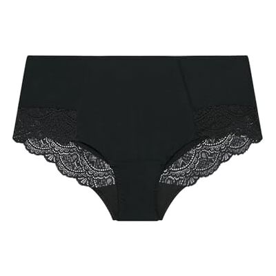 DIM. Culotte Femme Taille Haute en Coton Stretch et Dentelle Ecodim Ventre Plat x1 - Publicité DIM. Culotte Femme Taille Haute en Coton Stretch et Dentelle Ecodim Ventre Plat x1 - Publicité