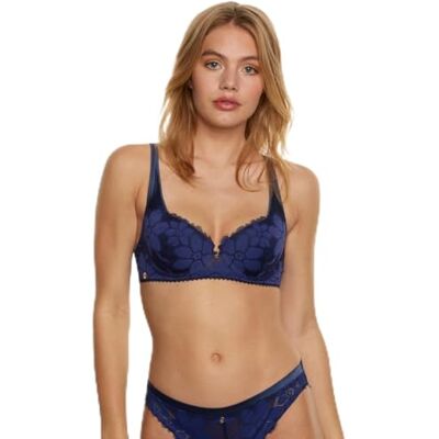 Brigitte Bardot Lingerie Soutien-Gorge Ampliforme Coque moulée Backstage Bleu 95C Femme - Publicité Brigitte Bardot Lingerie Soutien-Gorge Ampliforme Coque moulée Backstage Bleu 95C Femme - Publicité