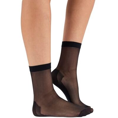 Damart Femme Lot de 4 Paires de Socquettes Polyamide, Renfort Pointe - Publicité Damart Femme Lot de 4 Paires de Socquettes Polyamide, Renfort Pointe - Publicité