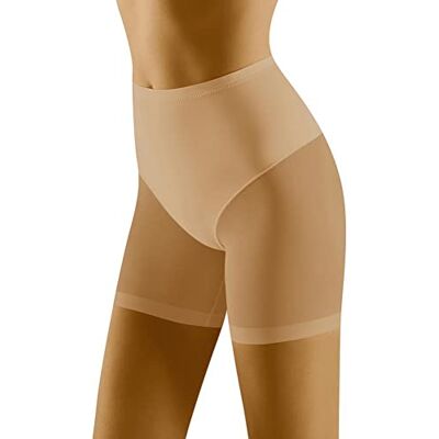 Wolbar Femme Culotte Sculptante À Taille Haute avec Empiècements en Tulle Ajustement Parfait Confort Et Design Invisible pour Une Silhouette Lisse Et Élancée, Beige,XL - Publicité Wolbar Femme Culotte Sculptante À Taille Haute avec Empiècements en Tulle Ajustement Parfait Confort Et Design Invisible pour Une Silhouette Lisse Et Élancée, Beige,XL - Publicité