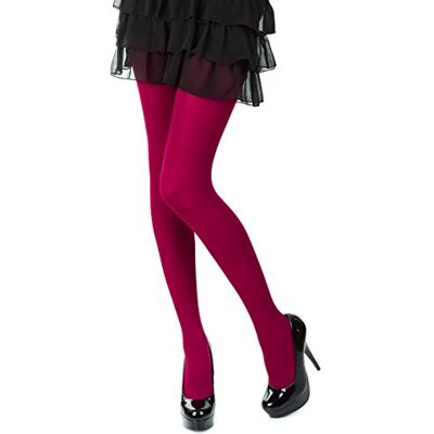 Romartex multicolore collants en microfibre 40 DEN, 32 couleurs et différentes 5 tailles, L, fuchsia - Publicité Romartex multicolore collants en microfibre 40 DEN, 32 couleurs et différentes 5 tailles, L, fuchsia - Publicité