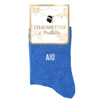 STC Chaussettes paillettes corsica aio - Publicité STC Chaussettes paillettes corsica aio - Publicité