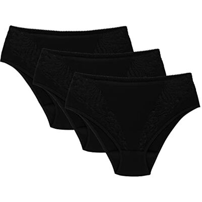 Wolbar Culotte Classique Slip 3 Pack Élégant WB51 Fabriqué en UE, Noir,M - Publicité Wolbar Culotte Classique Slip 3 Pack Élégant WB51 Fabriqué en UE, Noir,M - Publicité