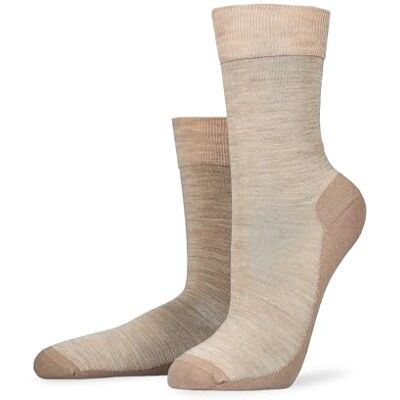 Kunert femme Chaussettes Warm Up chauffant Beige-mel. 39-42 - Publicité Kunert femme Chaussettes Warm Up chauffant Beige-mel. 39-42 - Publicité