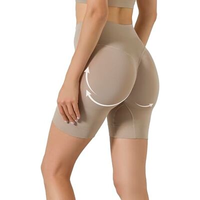Risalti Gaine Ventre Plat Short Cycliste Femme Push Up Panty Gainant Invisible sans Coutures Ni Etiquettes, Short Femme Remonte Fesse en Microfibre Made in Italy - Publicité Risalti Gaine Ventre Plat Short Cycliste Femme Push Up Panty Gainant Invisible sans Coutures Ni Etiquettes, Short Femme Remonte Fesse en Microfibre Made in Italy - Publicité