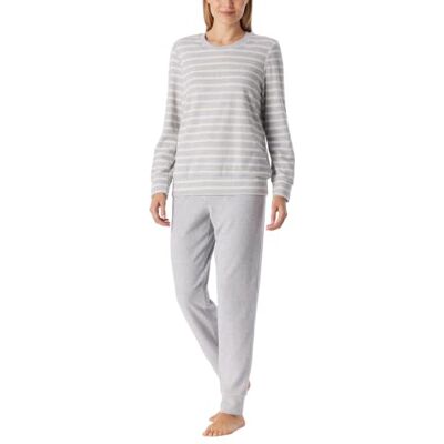 Schiesser Damen Schlafanzug Lang Frottee Warm Kuschelig Wohlfühlen-Nightwear Ensemble de Pijama Femmes - Publicité Schiesser Damen Schlafanzug Lang Frottee Warm Kuschelig Wohlfühlen-Nightwear Ensemble de Pijama Femmes - Publicité
