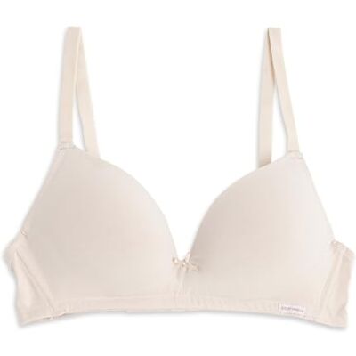 Cotonella, Soutien-gorge en coton avec bonnets préformés, Poudre, 95B - Publicité Cotonella, Soutien-gorge en coton avec bonnets préformés, Poudre, 95B - Publicité