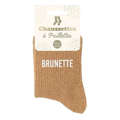 STC- Chaussettes à paillettes Brunette 36-42 - Publicité STC- Chaussettes à paillettes Brunette 36-42 - Publicité