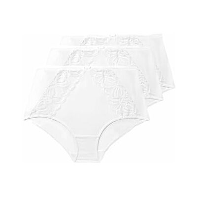 Marks & Spencer Culottes Maxi Dentelle Amelia Femme Lot de 3, avec Stretch - Publicité Marks & Spencer Culottes Maxi Dentelle Amelia Femme Lot de 3, avec Stretch - Publicité