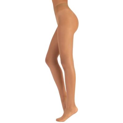 CALZITALY Collants Voile Anti-Déchirure qui ne File pas S, M, L Naturel, Noir 15 DEN Fabriqué en Italie - Publicité CALZITALY Collants Voile Anti-Déchirure qui ne File pas S, M, L Naturel, Noir 15 DEN Fabriqué en Italie - Publicité