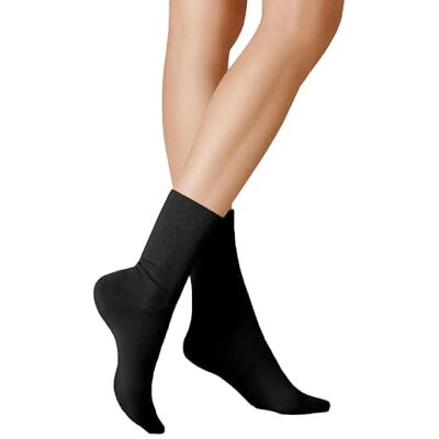 KUNERT Wool Care Chaussettes, Schwarz (Black 0070), 39-42 Femme - Publicité KUNERT Wool Care Chaussettes, Schwarz (Black 0070), 39-42 Femme - Publicité