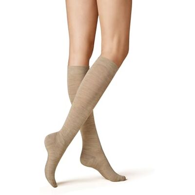 KUNERT femme Mi-bas Soft Wool Cotton doux Beige Beige-mel. 8320 37/40 - Publicité KUNERT femme Mi-bas Soft Wool Cotton doux Beige Beige-mel. 8320 37/40 - Publicité