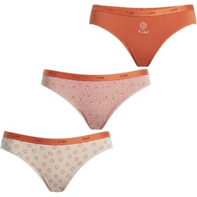 DIM. Culotte Femme Les Pockets Coton x3 Lot de Slips Multicolores Confort Coton & Élasthanne Ceinture Douce Style Quotidien - Publicité DIM. Culotte Femme Les Pockets Coton x3 Lot de Slips Multicolores Confort Coton & Élasthanne Ceinture Douce Style Quotidien - Publicité