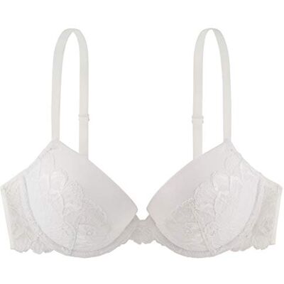 Dorina Claire Soutien-Gorge Demi Super Push-Up pour Femme, avec Armatures, Microfibre Douce avec Détails en Dentelle, Bretelles Réglables pour Un Soutien et Un Effet remontant, - Publicité Dorina Claire Soutien-Gorge Demi Super Push-Up pour Femme, avec Armatures, Microfibre Douce avec Détails en Dentelle, Bretelles Réglables pour Un Soutien et Un Effet remontant, - Publicité