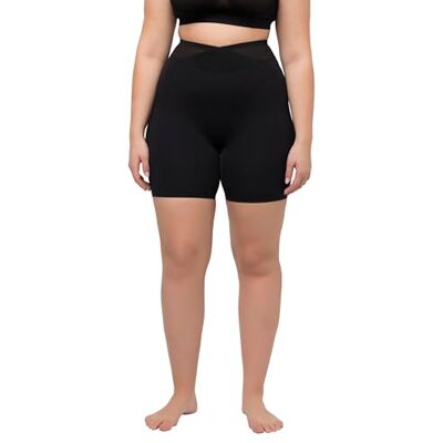 Ulla Popken Shaping-Panty, Mesh Slips Gainants, Schwarz, 52-54 Femme - Publicité Ulla Popken Shaping-Panty, Mesh Slips Gainants, Schwarz, 52-54 Femme - Publicité