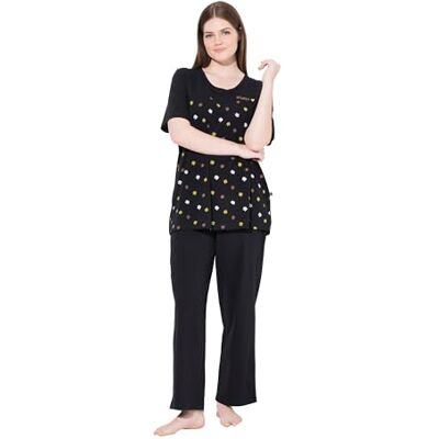 Ulla Popken Pyjama, Flower Rain Ensemble Pyjama Femme - Publicité Ulla Popken Pyjama, Flower Rain Ensemble Pyjama Femme - Publicité