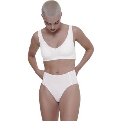 Sloggi Femme ZERO Feel 2.0 Bralette, SILK WHITE, XL - Publicité Sloggi Femme ZERO Feel 2.0 Bralette, SILK WHITE, XL - Publicité
