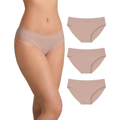 Risalti Culotte Femme Microfibre Seamless Pcs3 – Slip Femme sans Couture et Etiquettes, Culottes et Slips Douce, Élastique et Respirante Plus Confortable Que Le Coton Made in Italy - Publicité Risalti Culotte Femme Microfibre Seamless Pcs3 – Slip Femme sans Couture et Etiquettes, Culottes et Slips Douce, Élastique et Respirante Plus Confortable Que Le Coton Made in Italy - Publicité