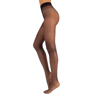 CALZITALY Collants Voile Anti-Déchirure qui ne File pas S, M, L Naturel, Noir 15 DEN Fabriqué en Italie - Publicité CALZITALY Collants Voile Anti-Déchirure qui ne File pas S, M, L Naturel, Noir 15 DEN Fabriqué en Italie - Publicité