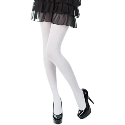 Romartex multicolore collants en microfibre 40 DEN, 32 couleurs et différentes 5 tailles, M, blanc - Publicité Romartex multicolore collants en microfibre 40 DEN, 32 couleurs et différentes 5 tailles, M, blanc - Publicité